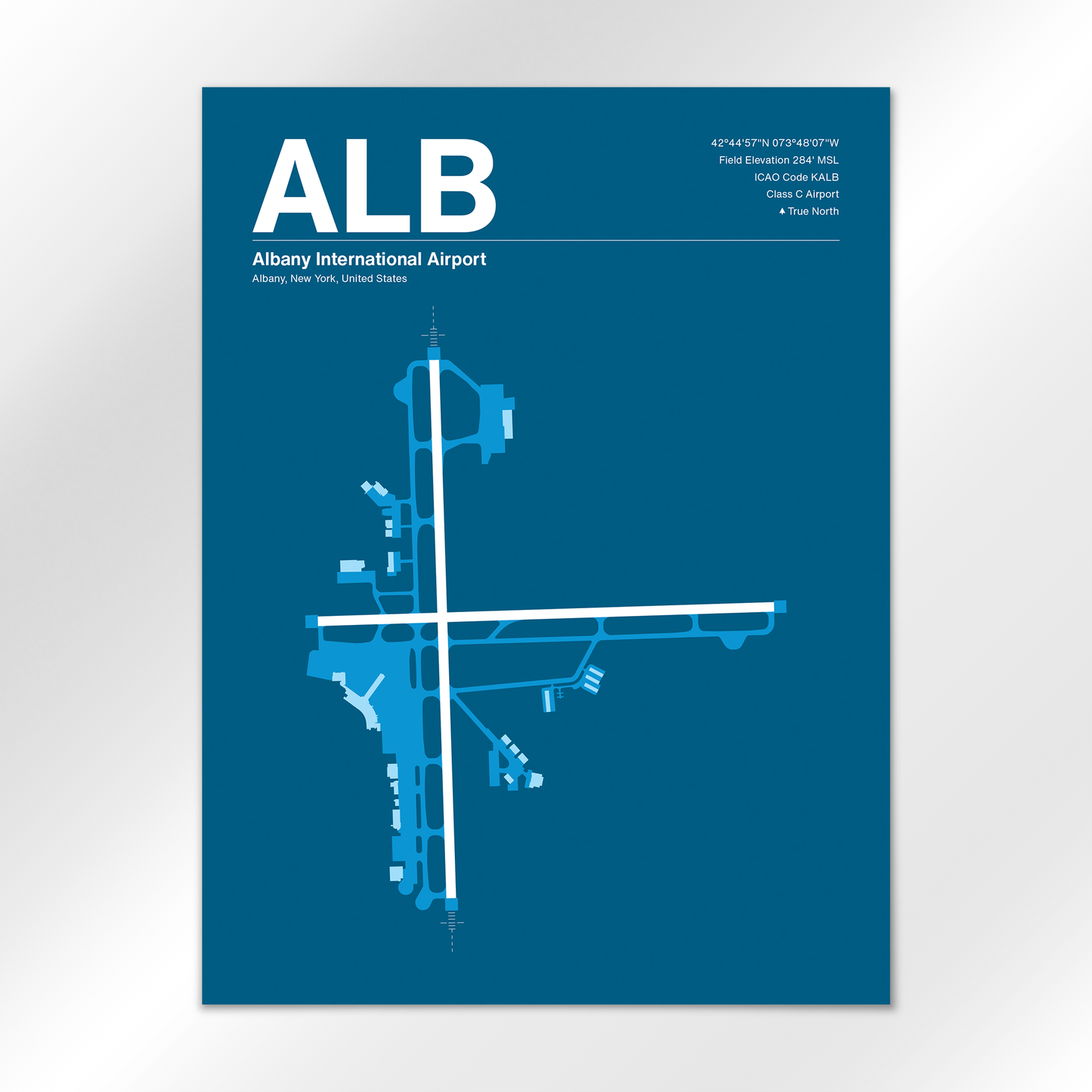 ALB Airport Diagram