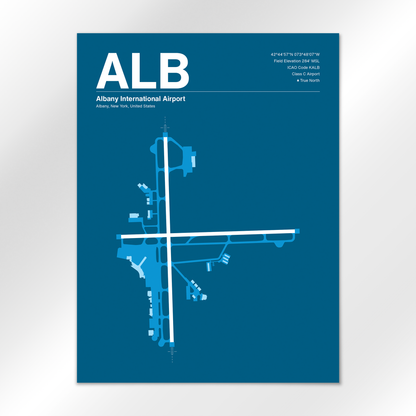ALB Airport Diagram