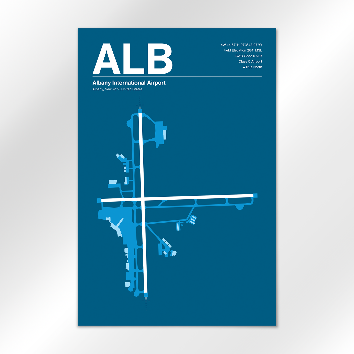 ALB Airport Diagram