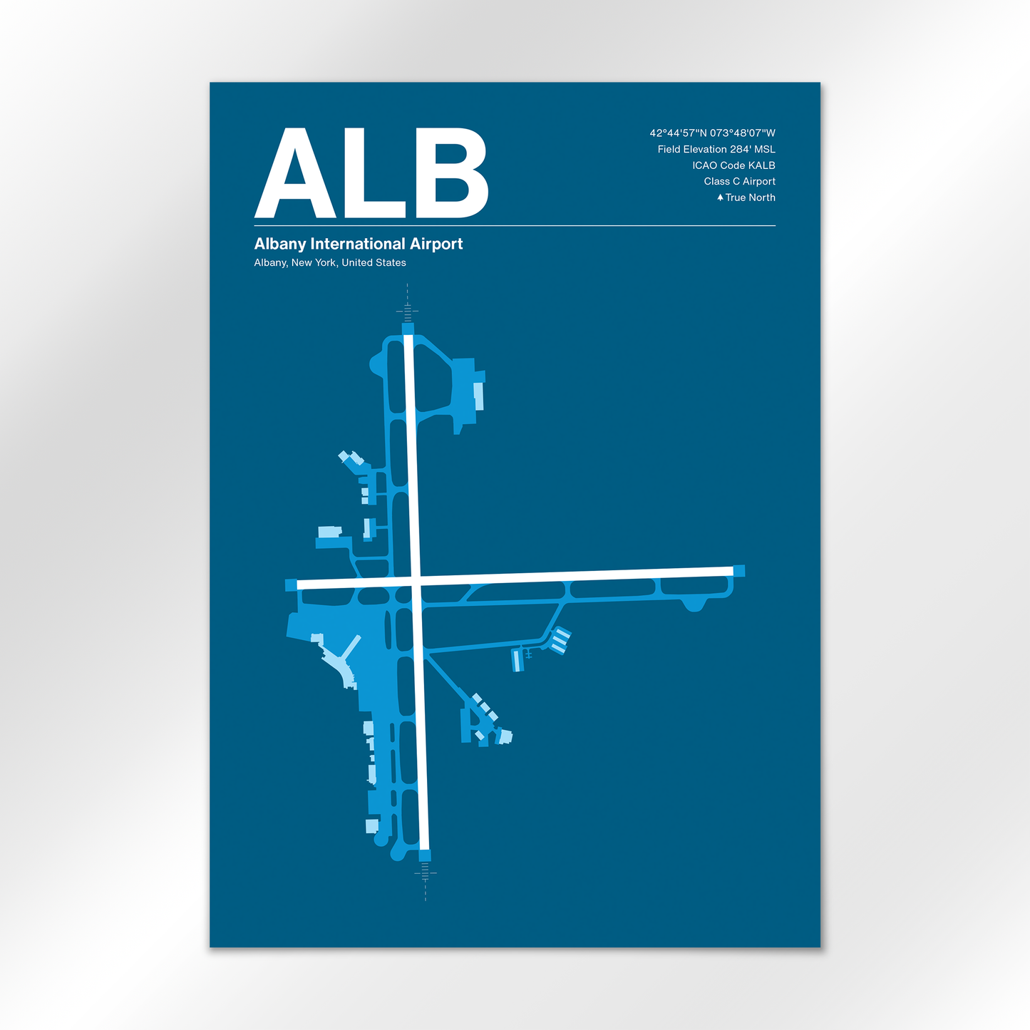 ALB Airport Diagram