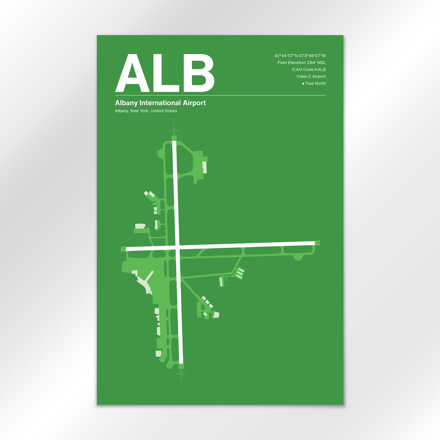 ALB Airport Diagram