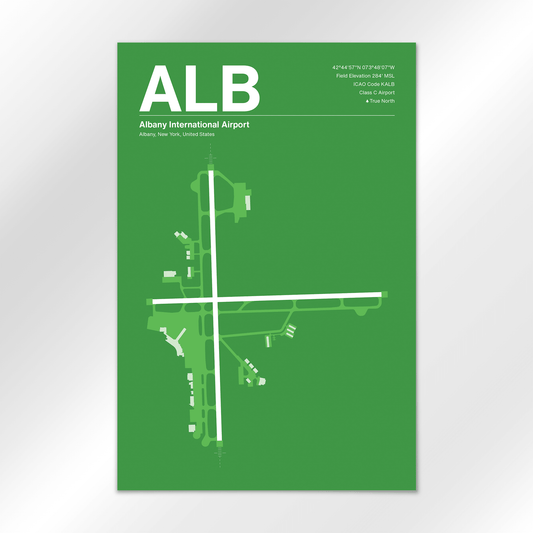 ALB | Albany - Overland Green - 12×18" - No Frame