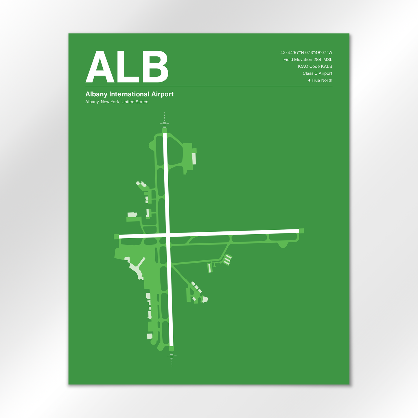 ALB Airport Diagram