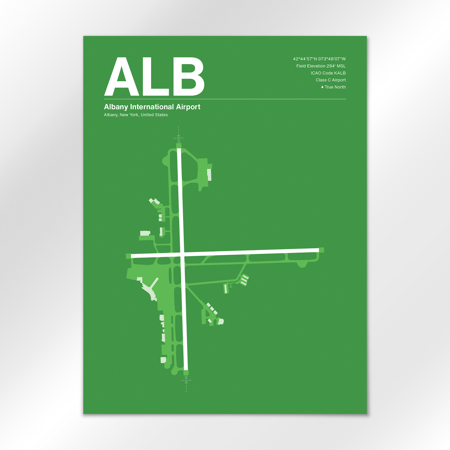 ALB Airport Diagram