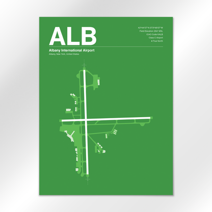 ALB Airport Diagram