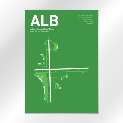 ALB Airport Diagram