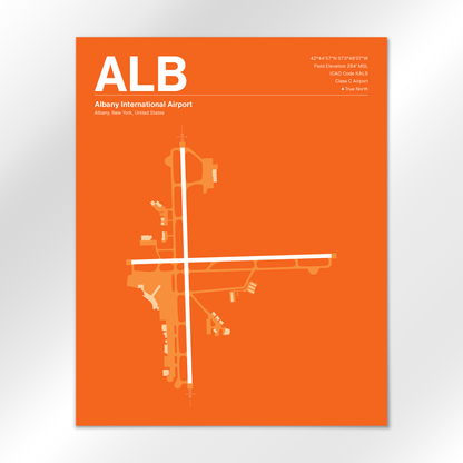 ALB Airport Diagram