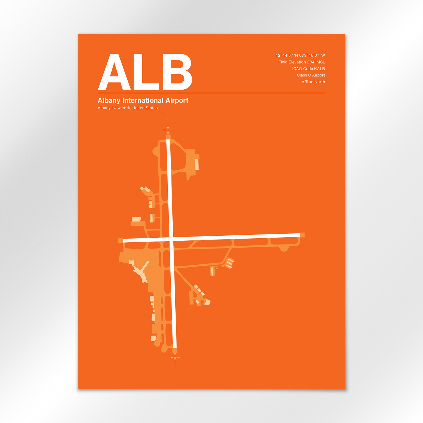 ALB Airport Diagram