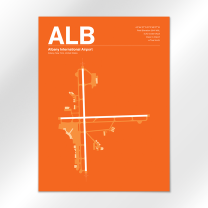 ALB Airport Diagram