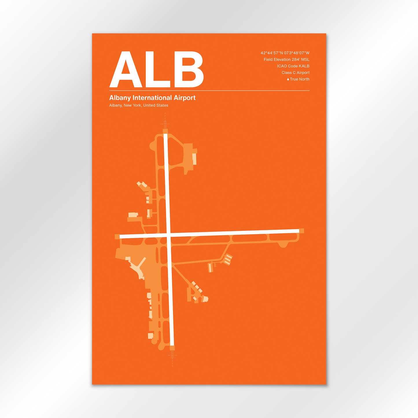 ALB Airport Diagram