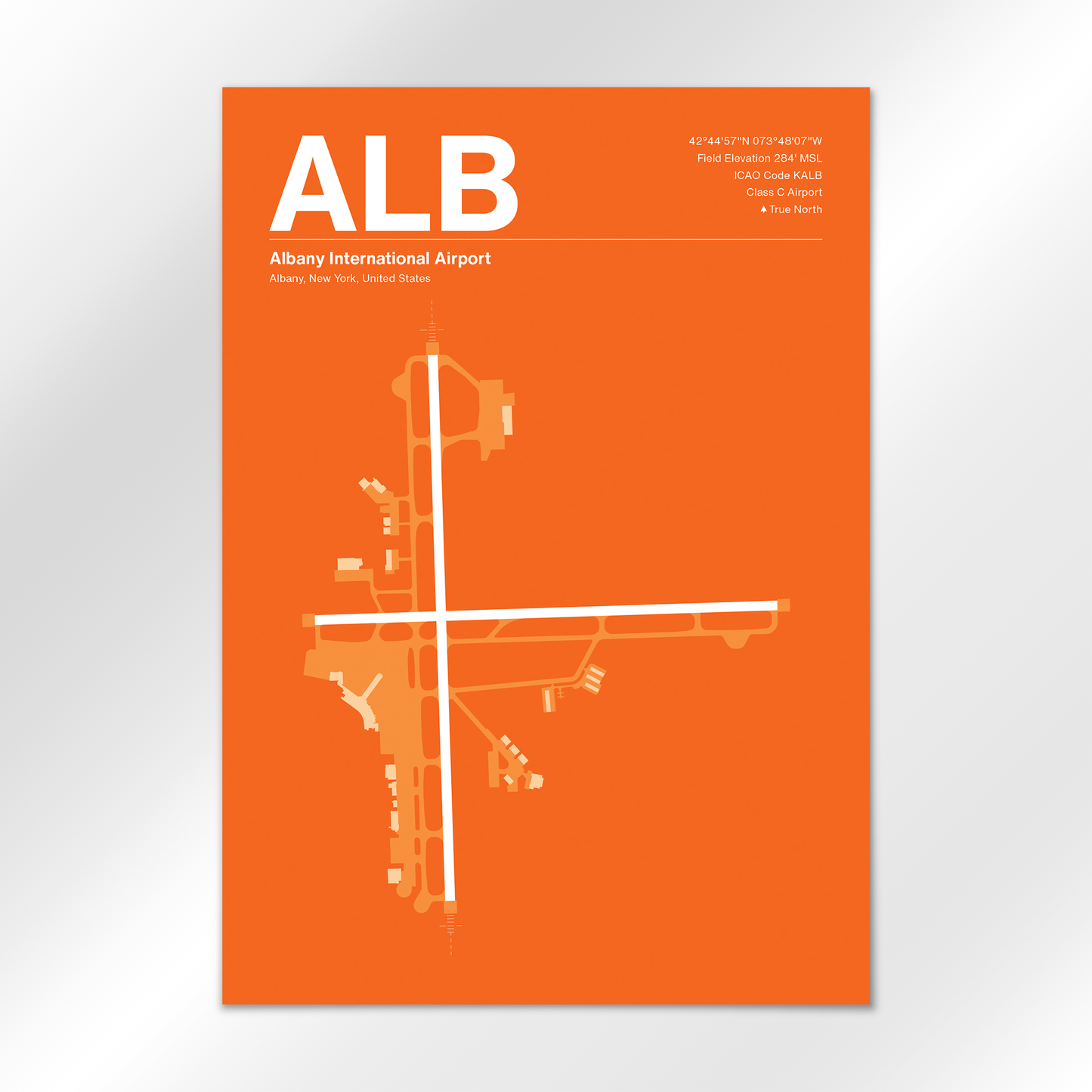 ALB Airport Diagram