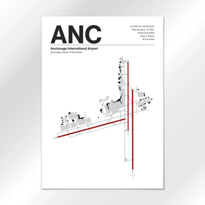 ANC | Anchorage - Mid - Century Modern - A1 - No Frame