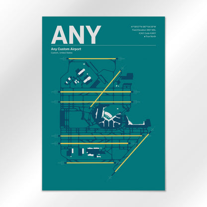 ANY | Custom - Mid - Century Moss - A1 - No Frame