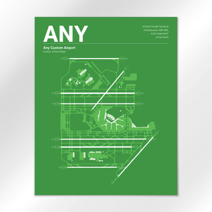 ANY | Custom - Overland Green - 16×20" - No Frame