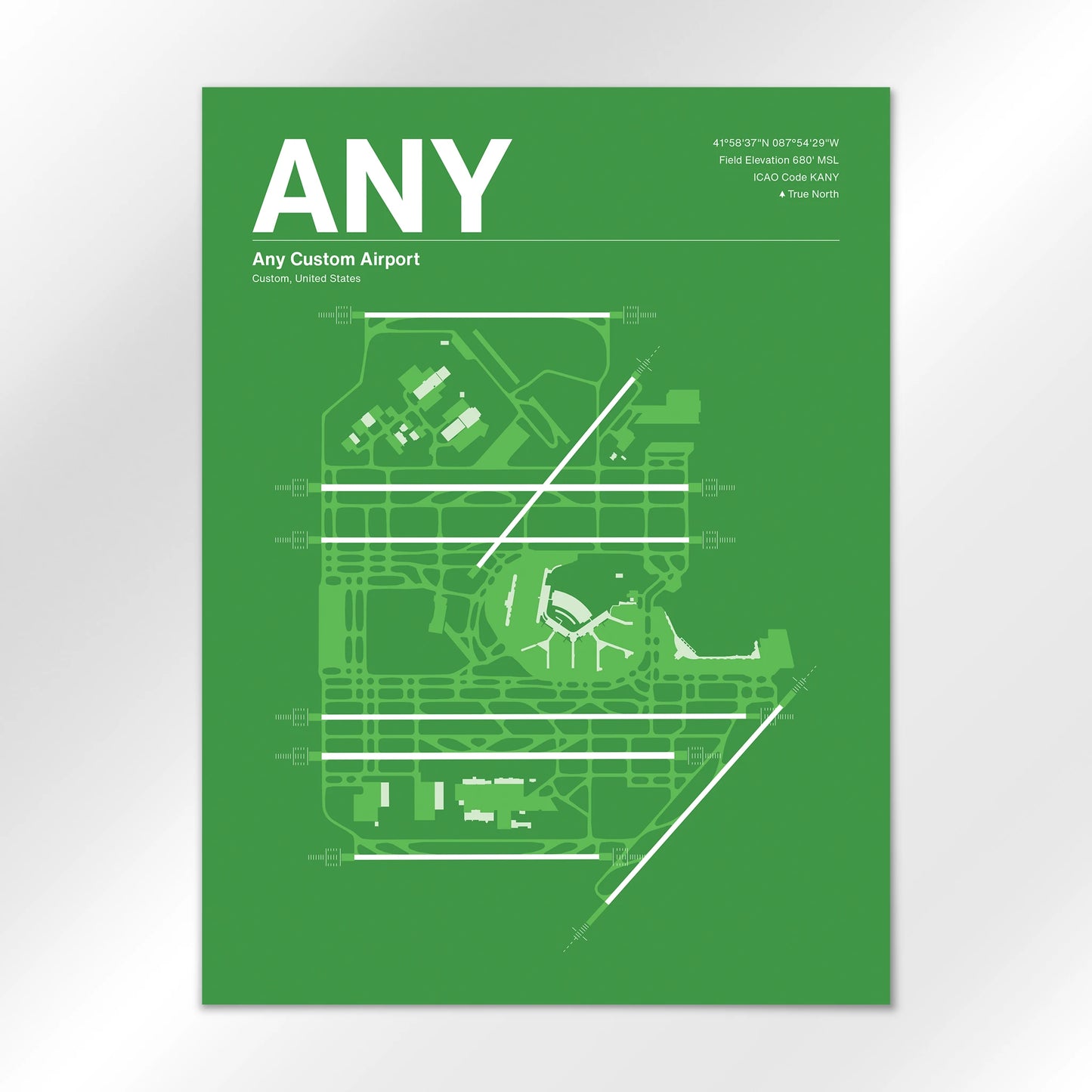ANY | Custom - Overland Green - 18×24" - No Frame