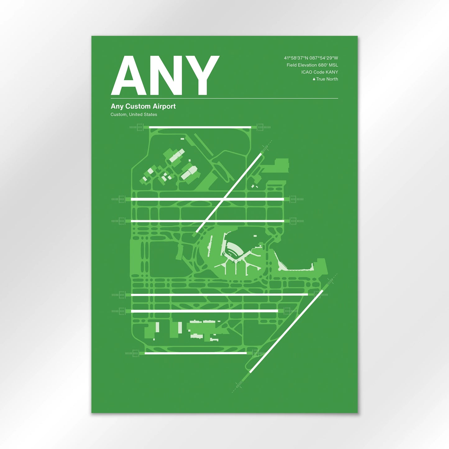 ANY | Custom - Overland Green - A1 - No Frame