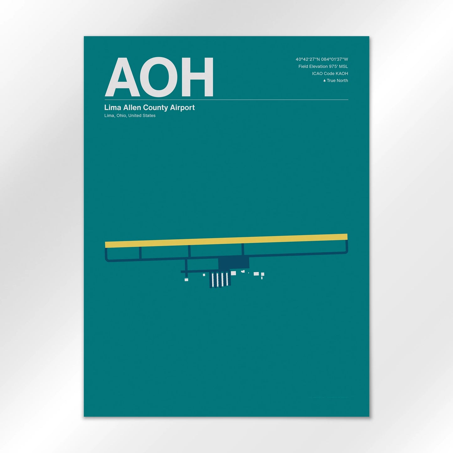 AOH Airport Diagram