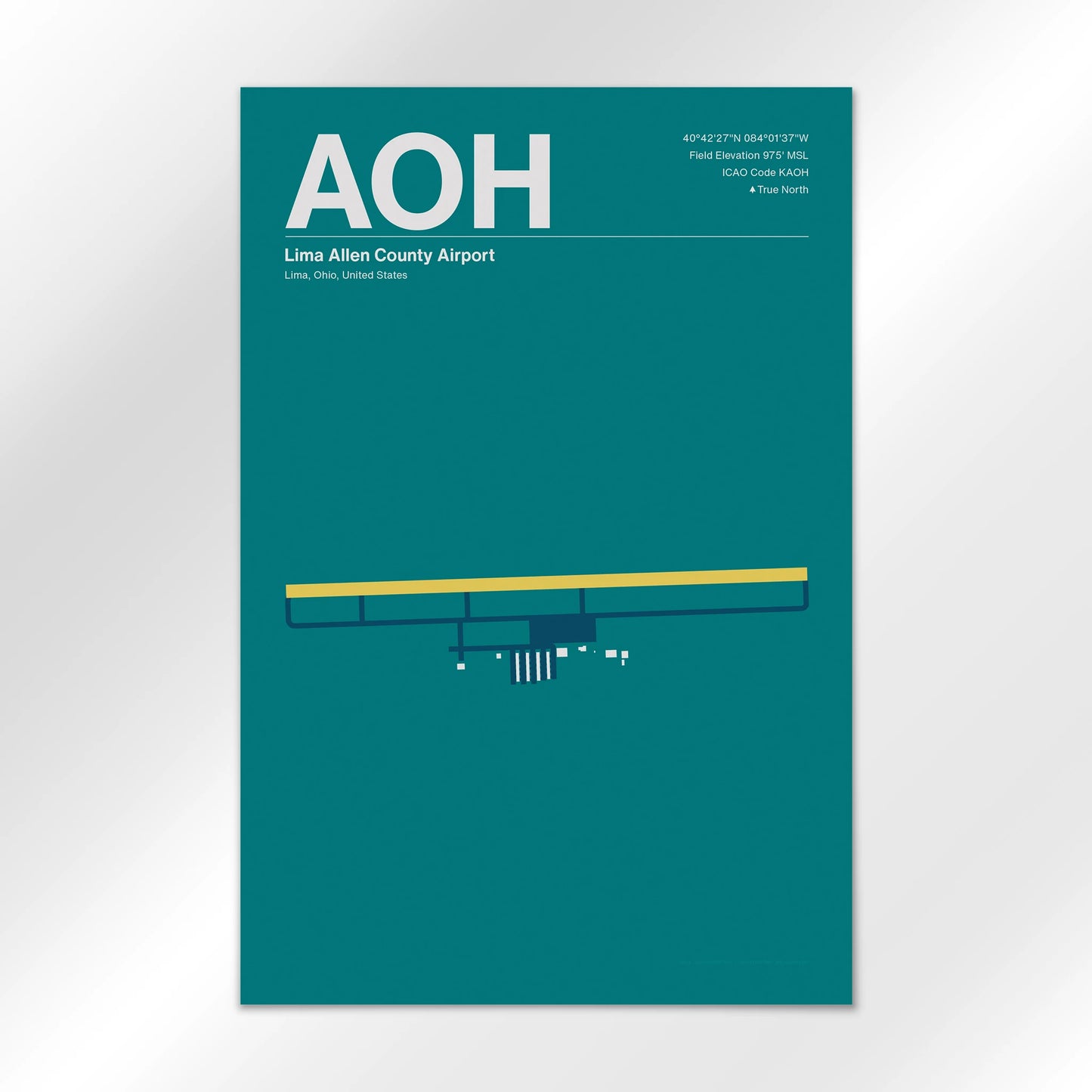 AOH Airport Diagram