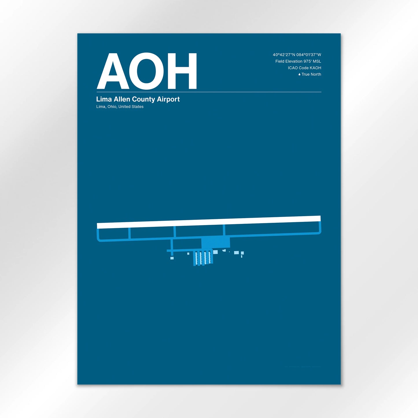 AOH Airport Diagram