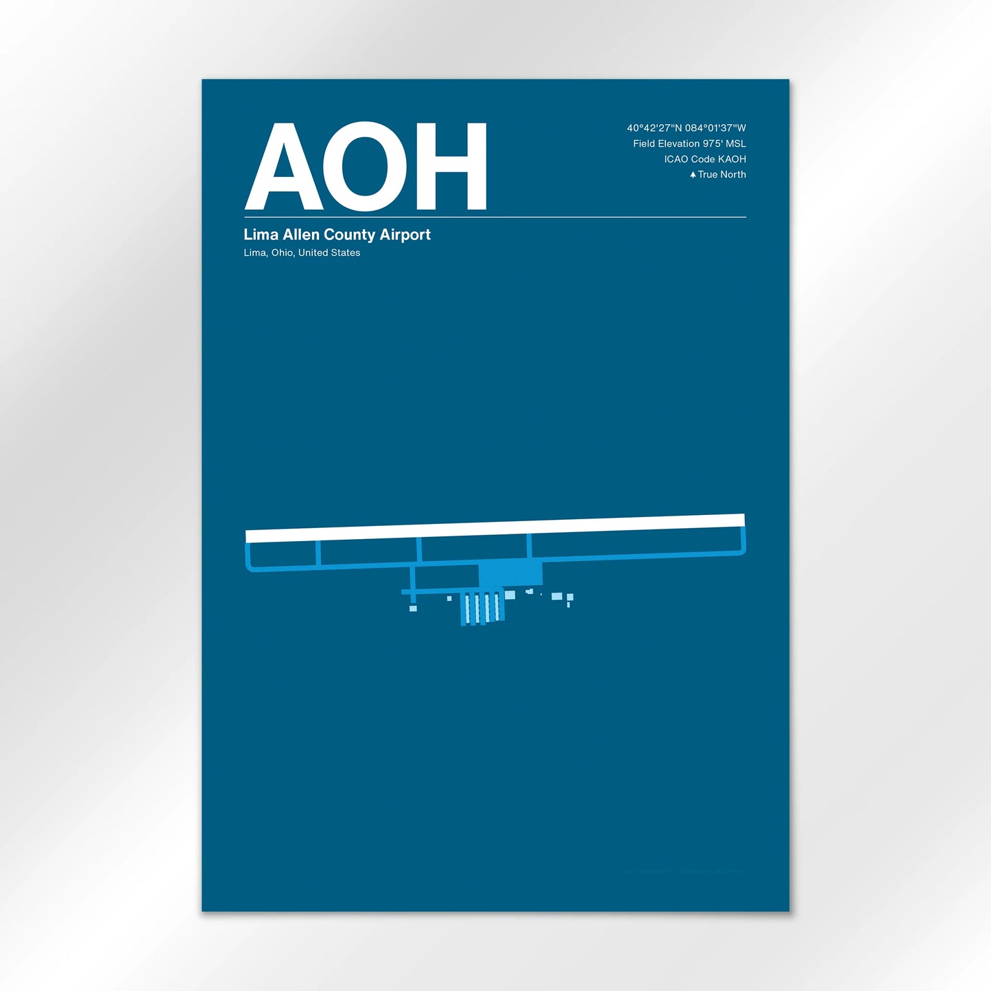 AOH Airport Diagram