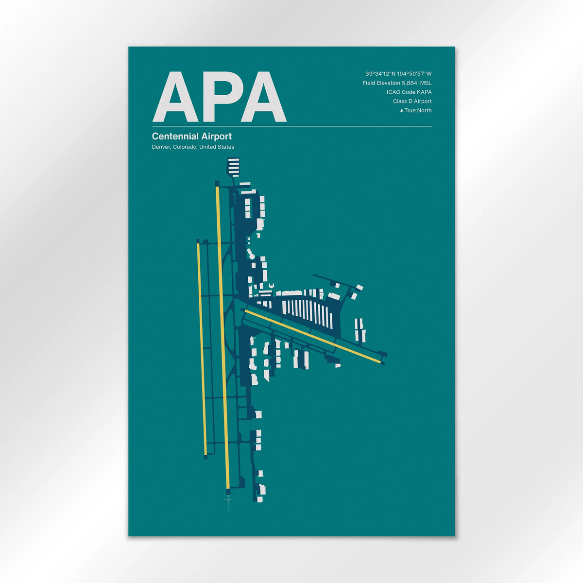 APA Airport Diagram