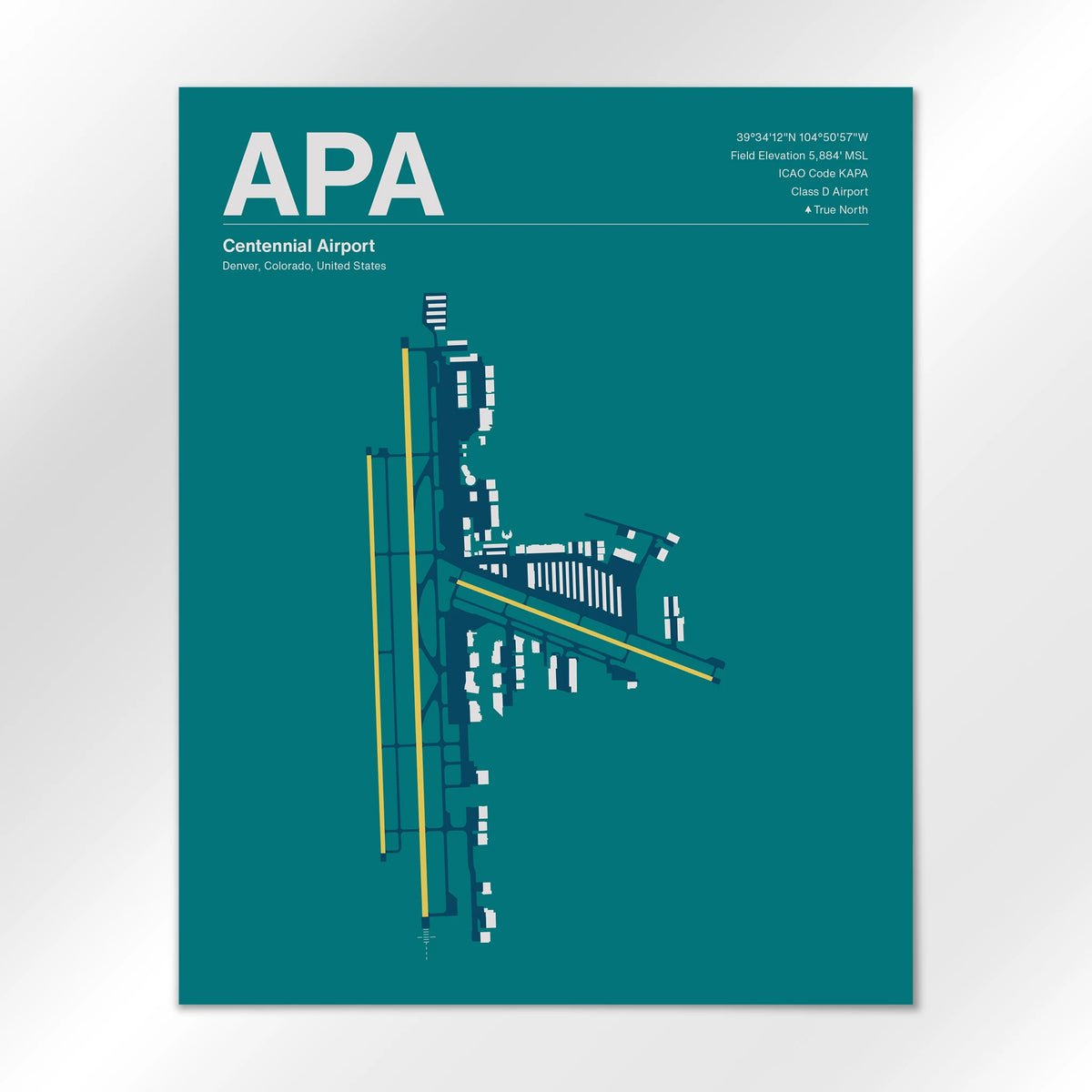 APA Airport Diagram