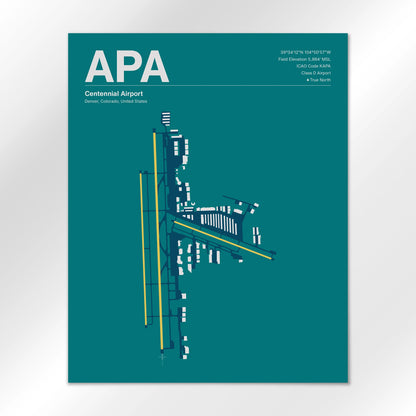 APA Airport Diagram