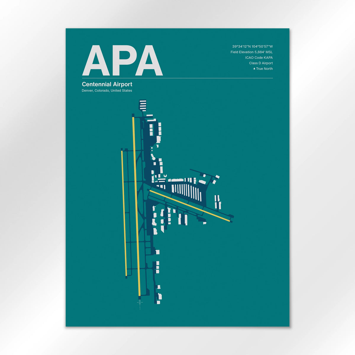 APA Airport Diagram