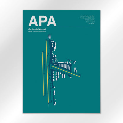 APA Airport Diagram