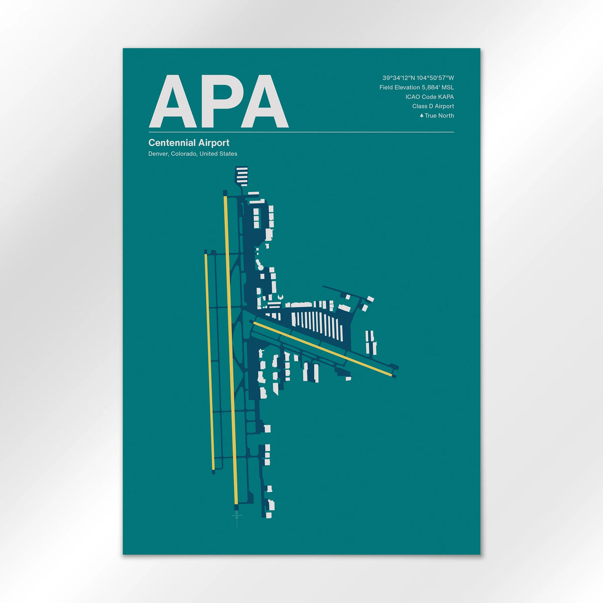APA Airport Diagram