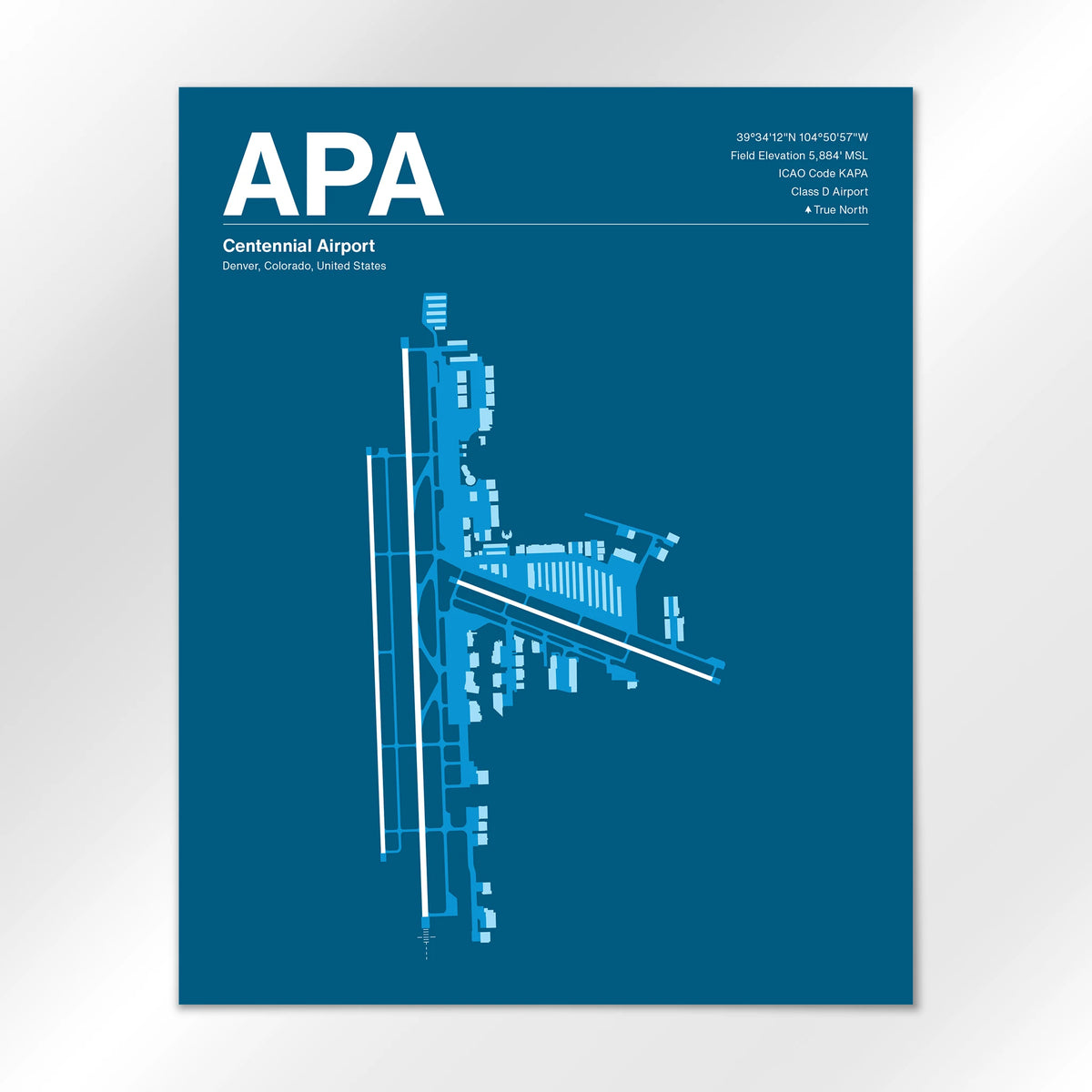 APA Airport Diagram