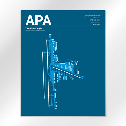 APA Airport Diagram