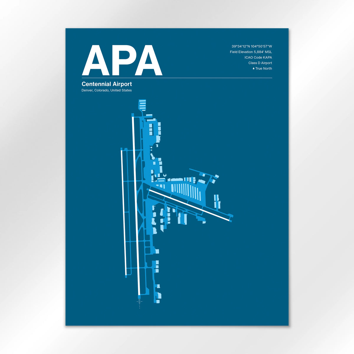 APA Airport Diagram