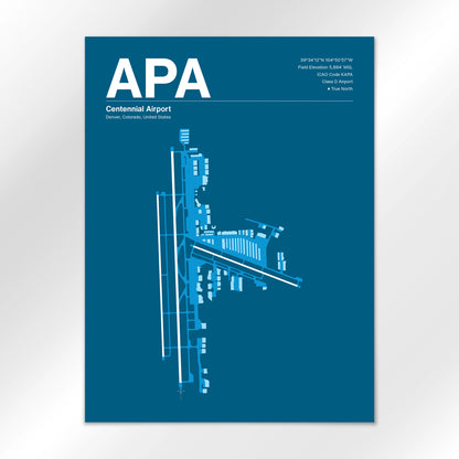 APA Airport Diagram