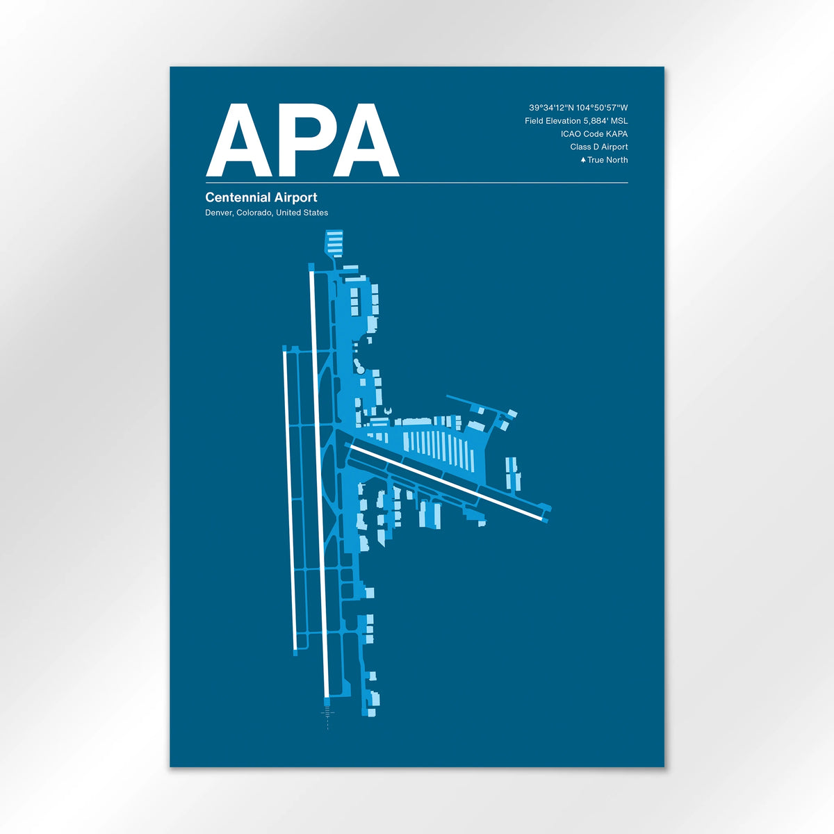 APA Airport Diagram