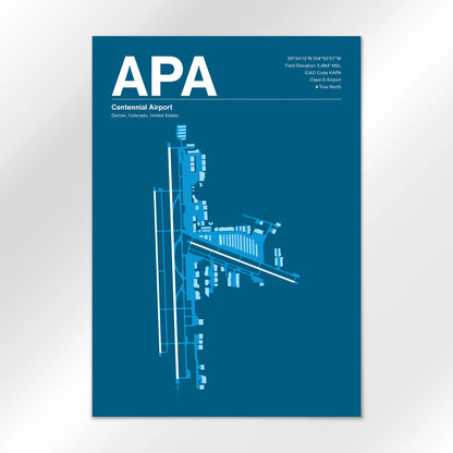 APA Airport Diagram