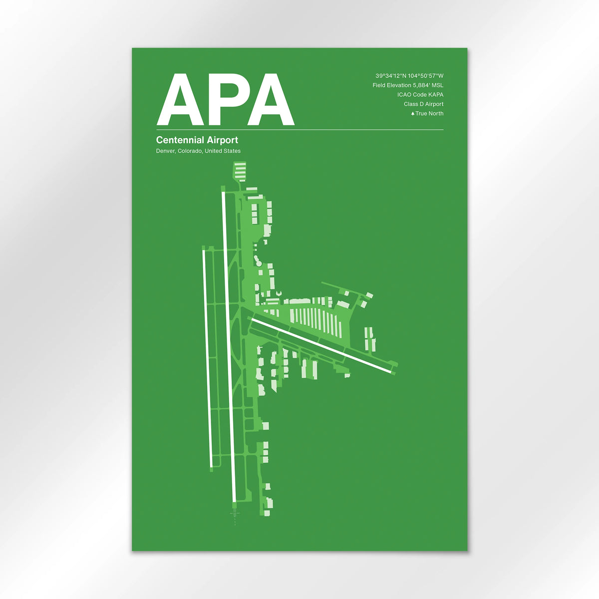 APA Airport Diagram