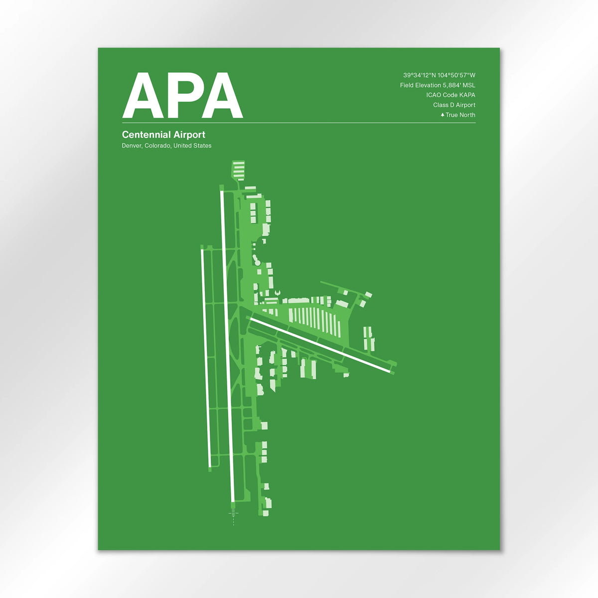 APA Airport Diagram