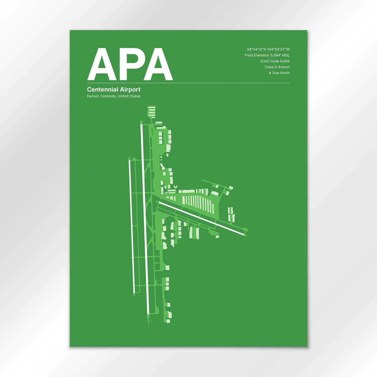 APA Airport Diagram