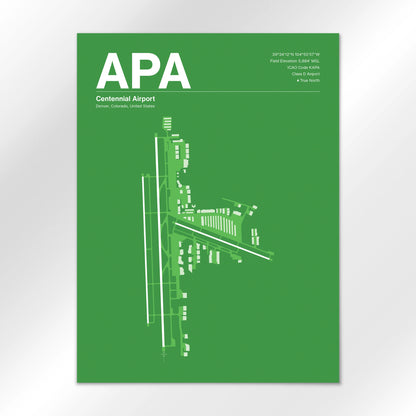 APA Airport Diagram