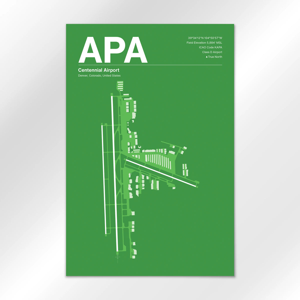 APA Airport Diagram