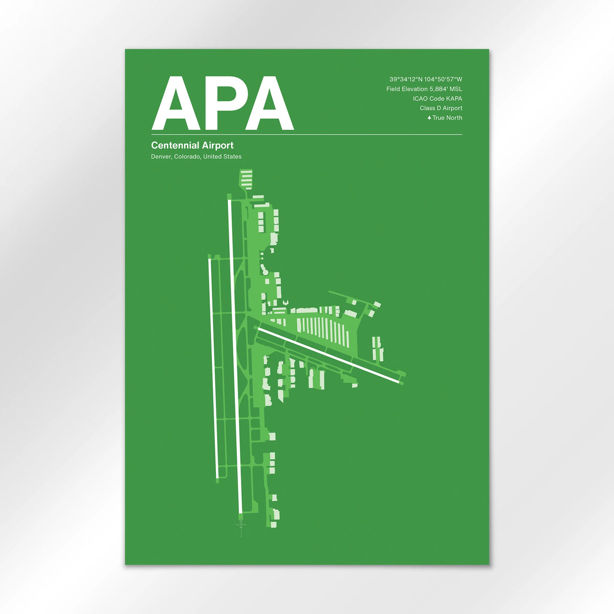 APA Airport Diagram
