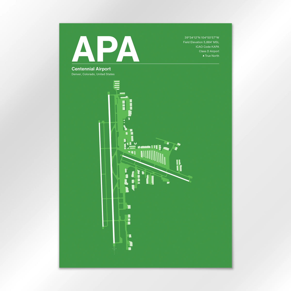 APA Airport Diagram