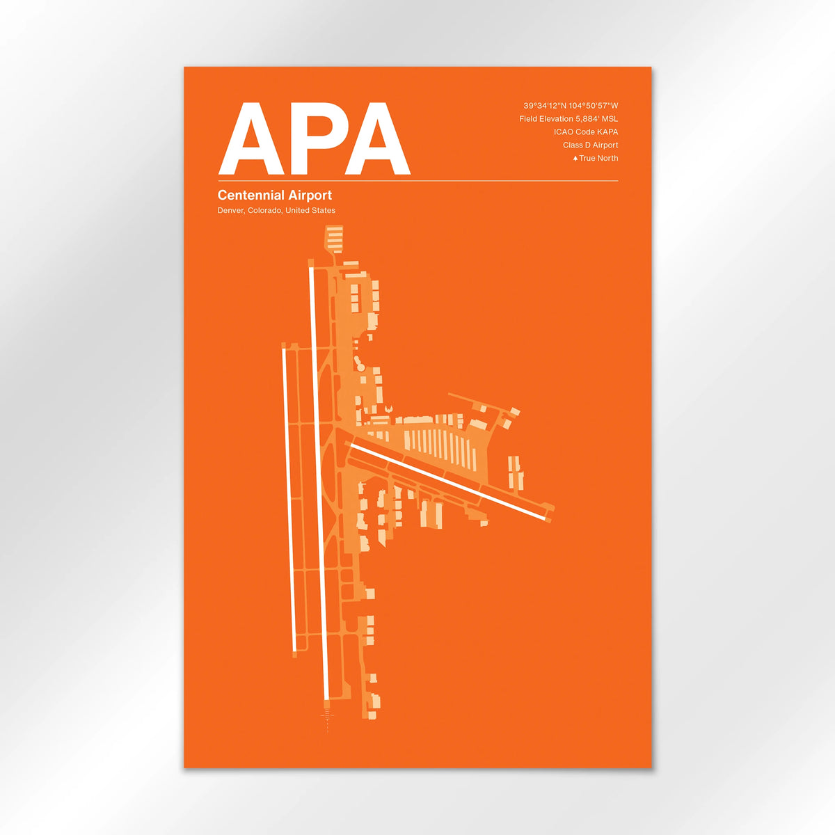 APA Airport Diagram