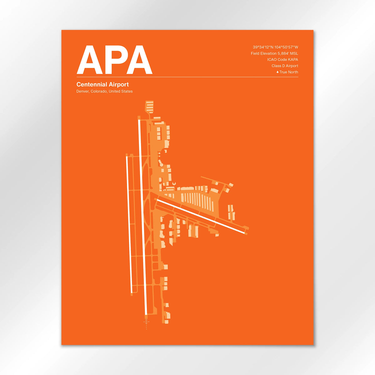 APA Airport Diagram