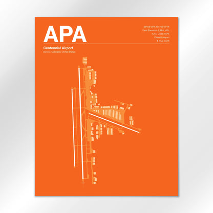 APA Airport Diagram