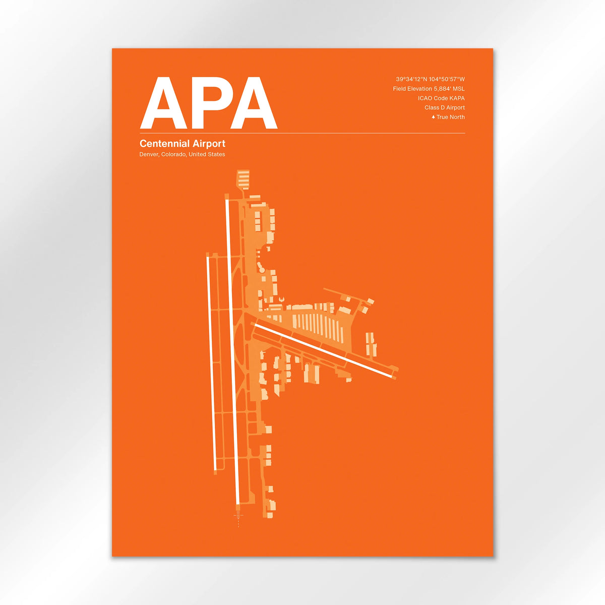 APA Airport Diagram