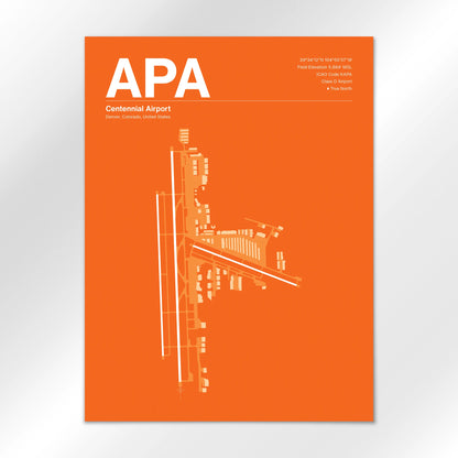 APA Airport Diagram