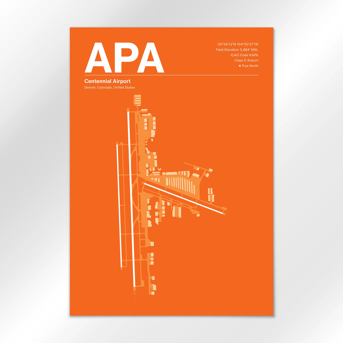 APA Airport Diagram