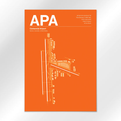 APA Airport Diagram